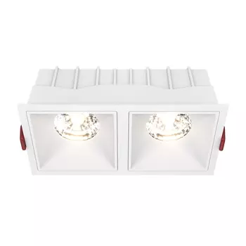 Встраиваемый светильник Maytoni Alfa LED DL043-02-15W3K-D-SQ-W