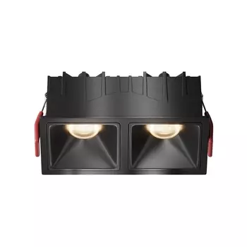 Встраиваемый светильник Maytoni Alfa LED DL043-02-10W3K-SQ-B-1