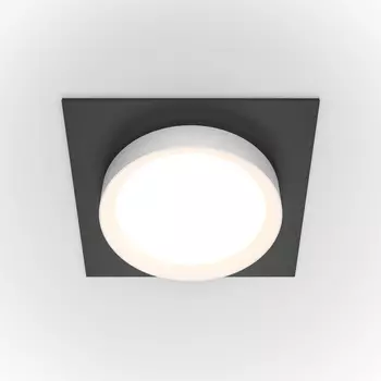 Встраиваемый светильник Maytoni Hoop DL086-GX53-SQ-BW