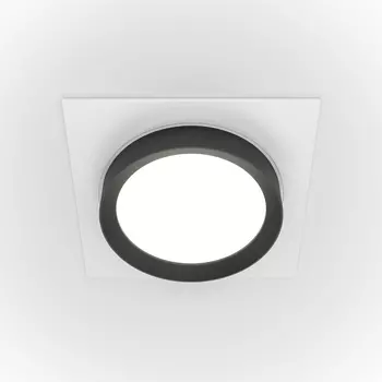 Встраиваемый светильник Maytoni Hoop DL086-GX53-SQ-WB
