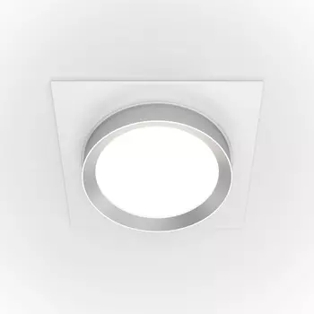 Встраиваемый светильник Maytoni Hoop DL086-GX53-SQ-WS