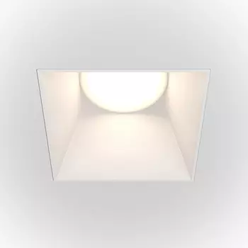 Встраиваемый светильник Maytoni Share DL051-01-GU10-SQ-W