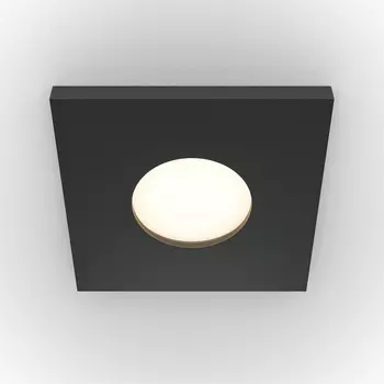 Встраиваемый светильник Maytoni Stark DL083-01-GU10-SQ-B