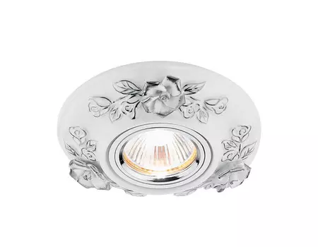 Встраиваемый светильник с цветочками Design D5503 W/CH Ambrella