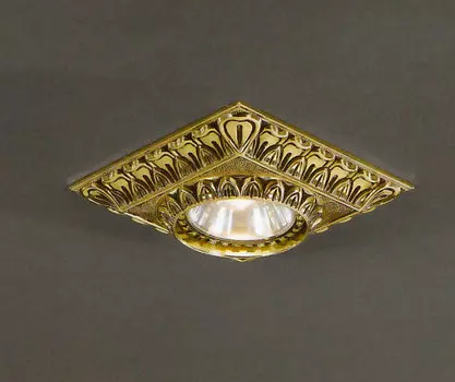 Встраиваемый светильник с узорами 1083 Spot 1083 or Reccagni Angelo