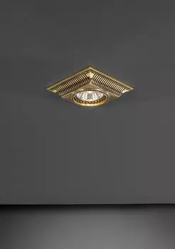 Встраиваемый светильник с узорами 1084 Spot 1084 br Reccagni Angelo