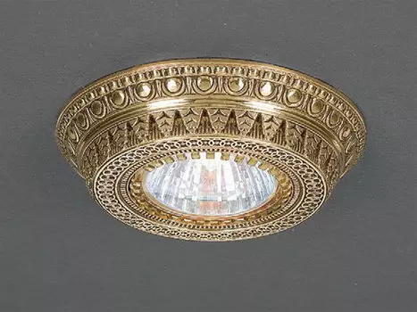 Встраиваемый светильник с узорами 1097 Spot 1097 OR Reccagni Angelo