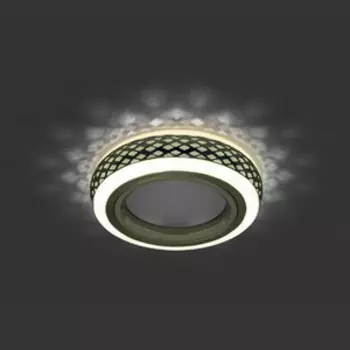 Встраиваемый светильник с узорами Backlight BL082 Gauss