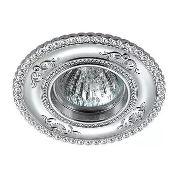 Встраиваемый светильник с узорами Candi 370338 Novotech