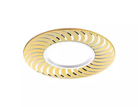 Встраиваемый светильник с узорами Classic A720 G/AL Ambrella