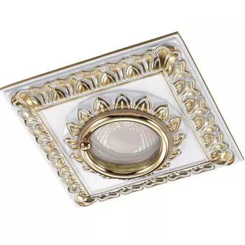 Встраиваемый светильник с узорами Daisy 370047 Novotech