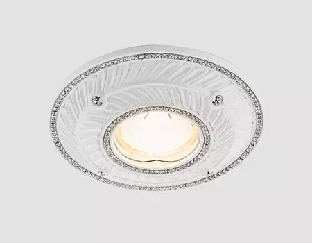Встраиваемый светильник с узорами Дизайн с Узором и Орнаментом Гипс D4