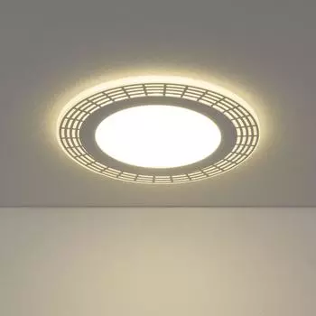 Встраиваемый светильник с узорами DSS001 DSS001 18W 4200K Elektrostandart