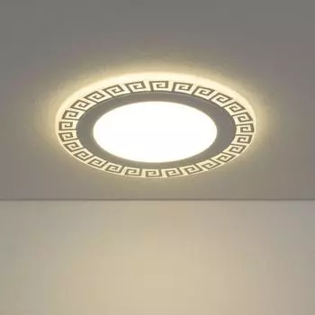 Встраиваемый светильник с узорами DSS002 DSS002 18W 4200K Elektrostandart