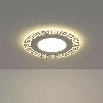 Встраиваемый светильник с узорами DSS002 DSS002 10W 4200K Elektrostandart