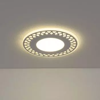 Встраиваемый светильник с узорами DSS003 DSS003 10W 4200K Elektrostandart