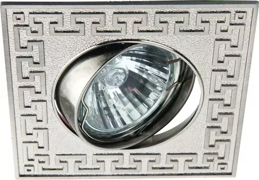 Встраиваемый светильник с узорами Eclipse A2107PL-3SS Arte L