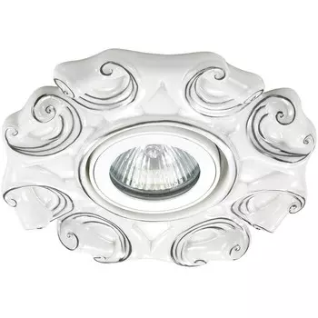 Встраиваемый светильник с узорами Farfor 370041 Novotech