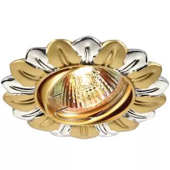 Встраиваемый светильник с узорами Flower 369819 Novotech