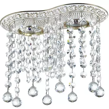 Встраиваемый светильник с узорами Grape 370019 Novotech