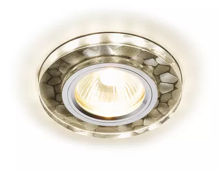 Встраиваемый светильник с узорами Led S222 W/CH/WA Ambrella