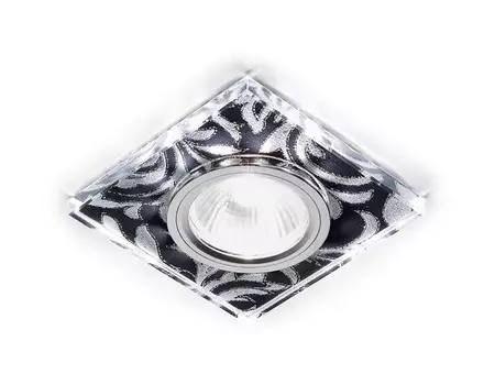 Встраиваемый светильник с узорами Led S234 BK/CH/WH Ambrella