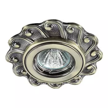 Встраиваемый светильник с узорами Ligna 370264 Novotech