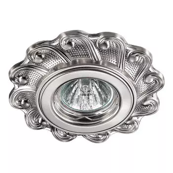 Встраиваемый светильник с узорами Ligna 370265 Novotech