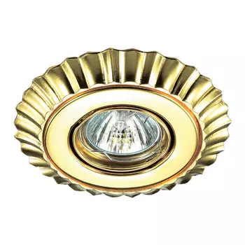 Встраиваемый светильник с узорами Ligna 370274 Novotech