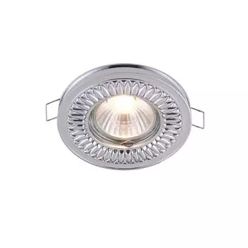 Встраиваемый светильник с узорами Metal DL301-2-01-CH Maytoni