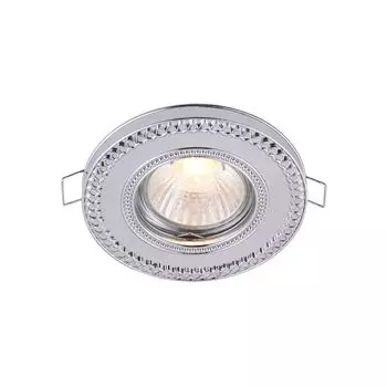 Встраиваемый светильник с узорами Metal DL302-2-01-CH Maytoni