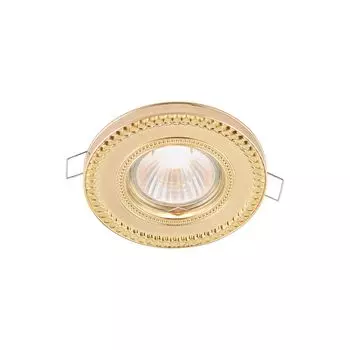 Встраиваемый светильник с узорами Metal DL302-2-01-G Maytoni