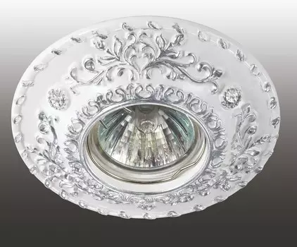 Встраиваемый светильник с узорами Pattern 370092 Novotech