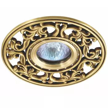 Встраиваемый светильник с узорами Vintage 369987 Novotech