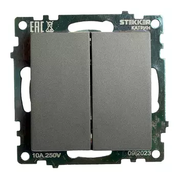 Выключатель Stekker Катрин 49411