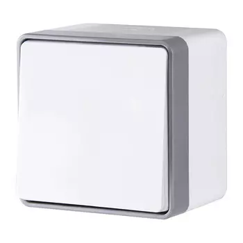 Выключатель Werkel WL15-01-02/ Выключатель одноклавишный влагозащищенн