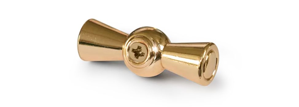 Выключатель Werkel WL18-20-01/ Ручка выключателя 2 шт. (золото) Ретро