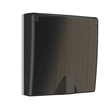 Werkel Накладка Бронза WL12-SKGSC-IP44-CP/ Накладка для розетки IP44 с