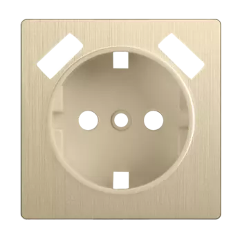 Werkel Шампань рифленый WL10-USB-CP/ Накладка для розетки USB (шампань рифленый)