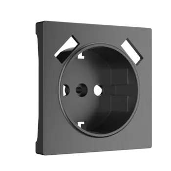 Werkel WL04-USB-CP/ Накладка для розетки USB (графит рифленый)