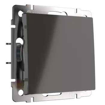 Werkel WL07-SW-1G/Выключатель одноклавишный (серо-коричневый)