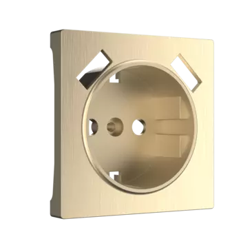 Werkel WL10-USB-CP/ Накладка для розетки USB (шампань рифленый)