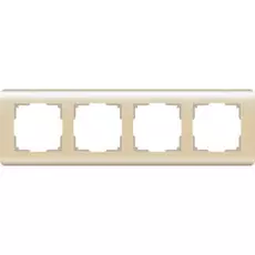 Werkel WL12-Frame-04 / Рамка на 4 поста (шампань)