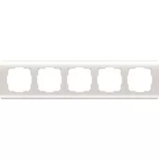 Werkel WL12-Frame-05/ Рамка на 5 постов (перламутровый)