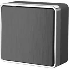 Werkel WL15-01-01/ Выключатель одноклавишный Gallant (графит рифленый)