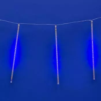 Занавес светодиодный фигурный «Падающие звезды» Uniel ULD-E2405-240/DT