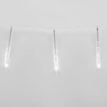 Занавес светодиодный фигурный «Падающие звезды» Uniel ULD-E2403-144/DT