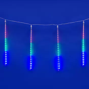 Занавес светодиодный фигурный «Падающие звезды» Uniel ULD-E2405-240/DT