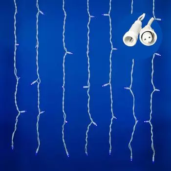 Занавес светодиодный с эффектом мерцания, 3х2м Uniel ULD-C2030-240/TWK