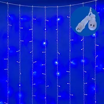 Занавес светодиодный со статическим свечением, 3х2м Uniel ULD-C3020-24